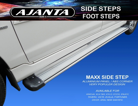 side footrest for ecco MAXX aluminum side payri-ajanta-running bourd-foot-steper